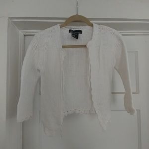 No Boundaries - knitted white sweater